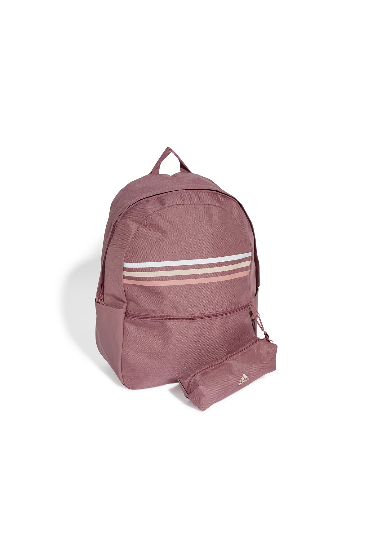 adidas Classic 3-Stripes Unisex Sırt Çantası IZ1897 - Bordo Pembe