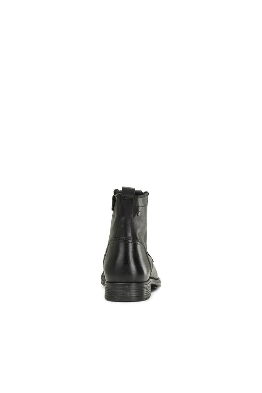 JACK&JONES JFWRUSSEL LEATHER ANTHRACITE 19 LN 12155999 - Antrasit