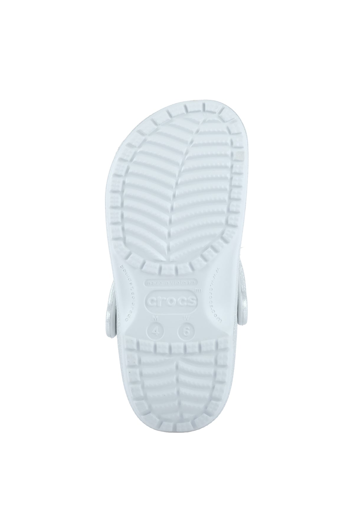 Crocs Classic Glitter Clog Unisex Terlik CR2914 - Simli Gümüş