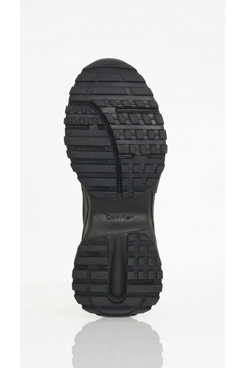 Calvin Klein Erkek HIKE RUNNER LACEUP MESH HM0HM02240 - Siyah