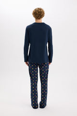 Defacto Erkek Knitted Sets D8220Ax - Koyu Lacivert
