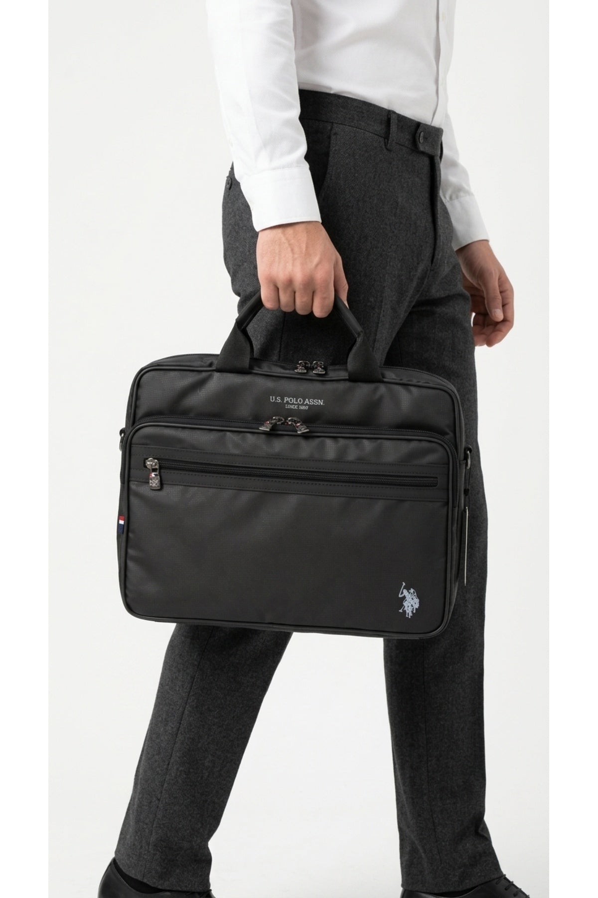 U.S. Polo Assn. Erkek Laptop Çantası 26037 - Siyah