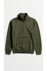 Timberland Erkek Exeter River Yarım Fermuarlı Sweatshirt TBC0YHB9AIE1 - Koyu Haki