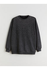 LCW KADIN W5L233H8 SWT,ASEDO-SWEATSHIRT - Gri