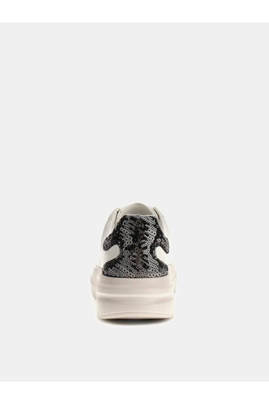 GUESS KADIN ELBINA10 FLFE10ELE12 - Beyaz/ Gümüş