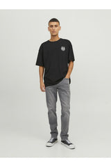 JACK&JONES JJIGLENN JJBASIC SQ 349 NOOS 12243599 - Siyah