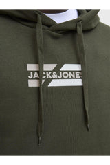 JACK&JONES SWEAT 12268422 - Koyu Yeşil