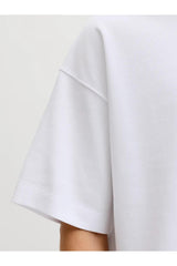 JACK&JONES JJEBARRON TEE SS O-NECK NOOS 12298906 - Beyaz