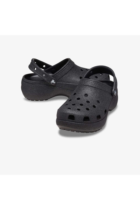 CROCS Classic Platform Glitter ClogW 207241 - Siyah