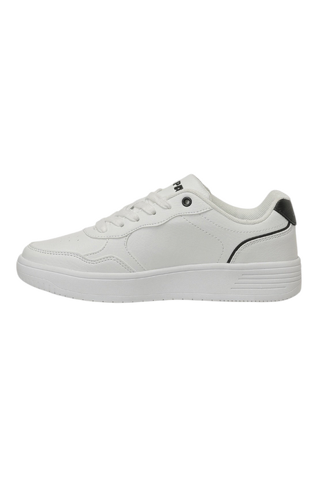 Sporline U.S. Polo Assn. beyaz renkli, tekstil ve mikrofiber malzemeden üretilmiş erkek sneaker ayakkabı