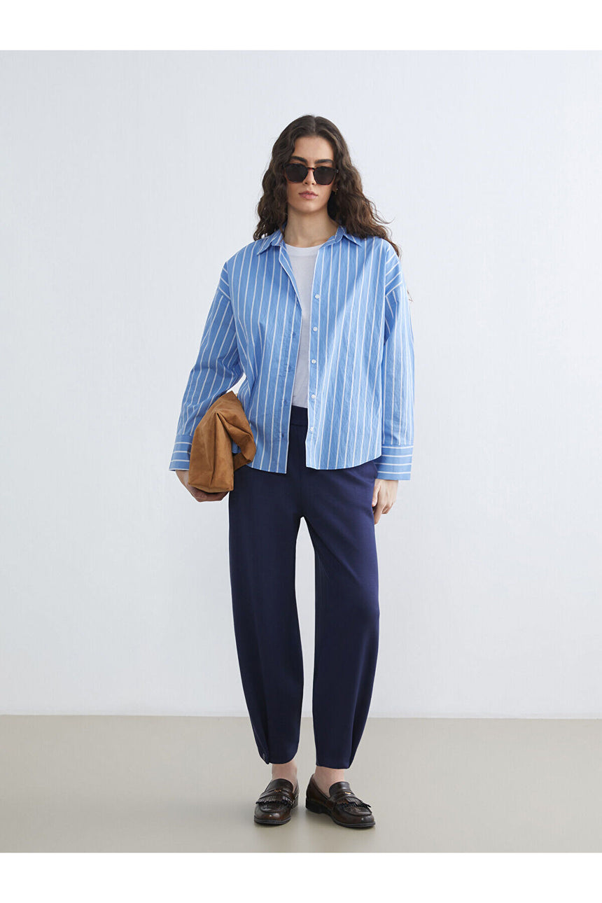 LCW KADIN S6K379B8 UK.GMK,SHIRTY-INDIGO - Mavi