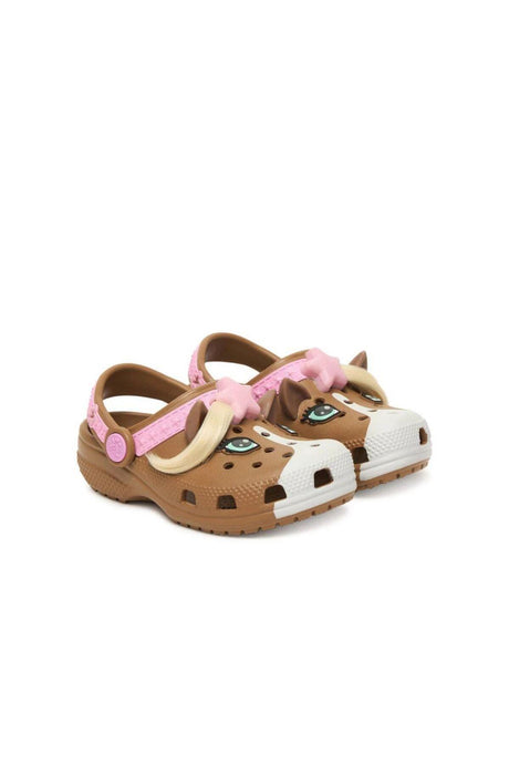 CROCS Classic IAM Horse Clog T 211371 - Sütlü Çikolata