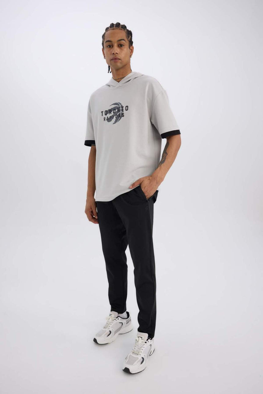 DeFacto Erkek Oversize T-Shirt B3883AX - Açık Gri