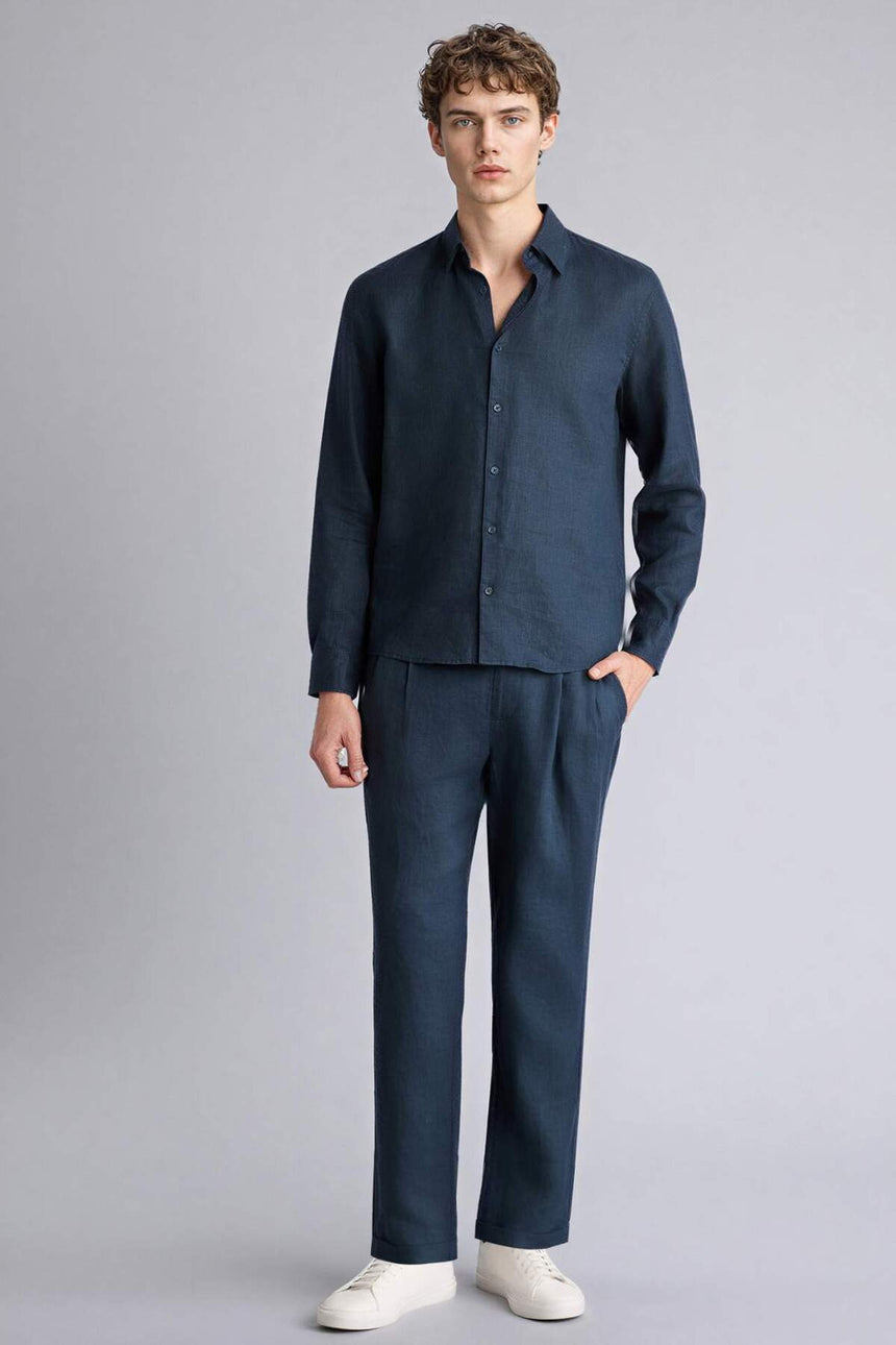 Defacto Erkek Woven Bottom C1826AX - Koyu Lacivert