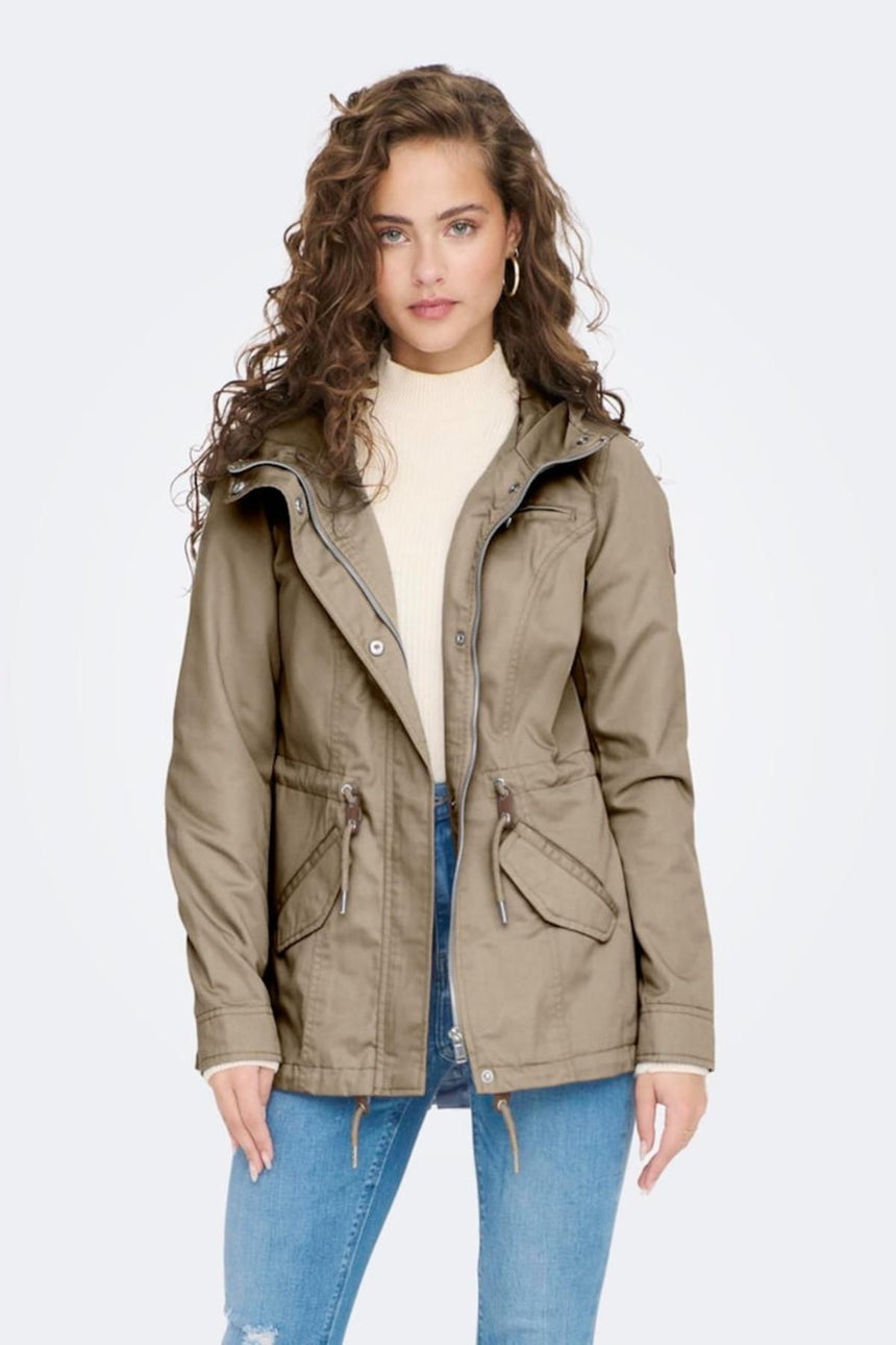 ONLY ONLLORCA CANVAS PARKA CC OTW NOOS 15216452 - Trench Coat
