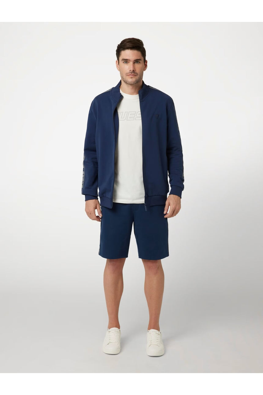 GUESS ERKEK FULL ZIP NEW ARLO SW Z2YQ12K6ZS1 - Açık Mavi