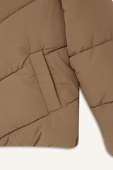 Defacto Çocuk Mont C5391A8 - Gri/ Kahverengi