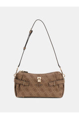 GUESS KADIN YESBA MINI TOP ZIP HWSG7833720 - Açık Bej/ Kahverengi