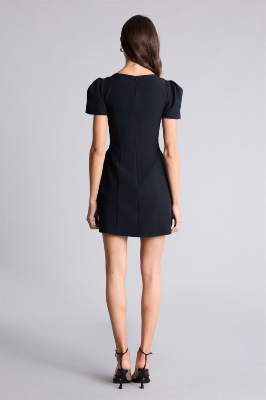 Defacto Kadın Short Sleeve Woven Dress H2740AX - Siyah