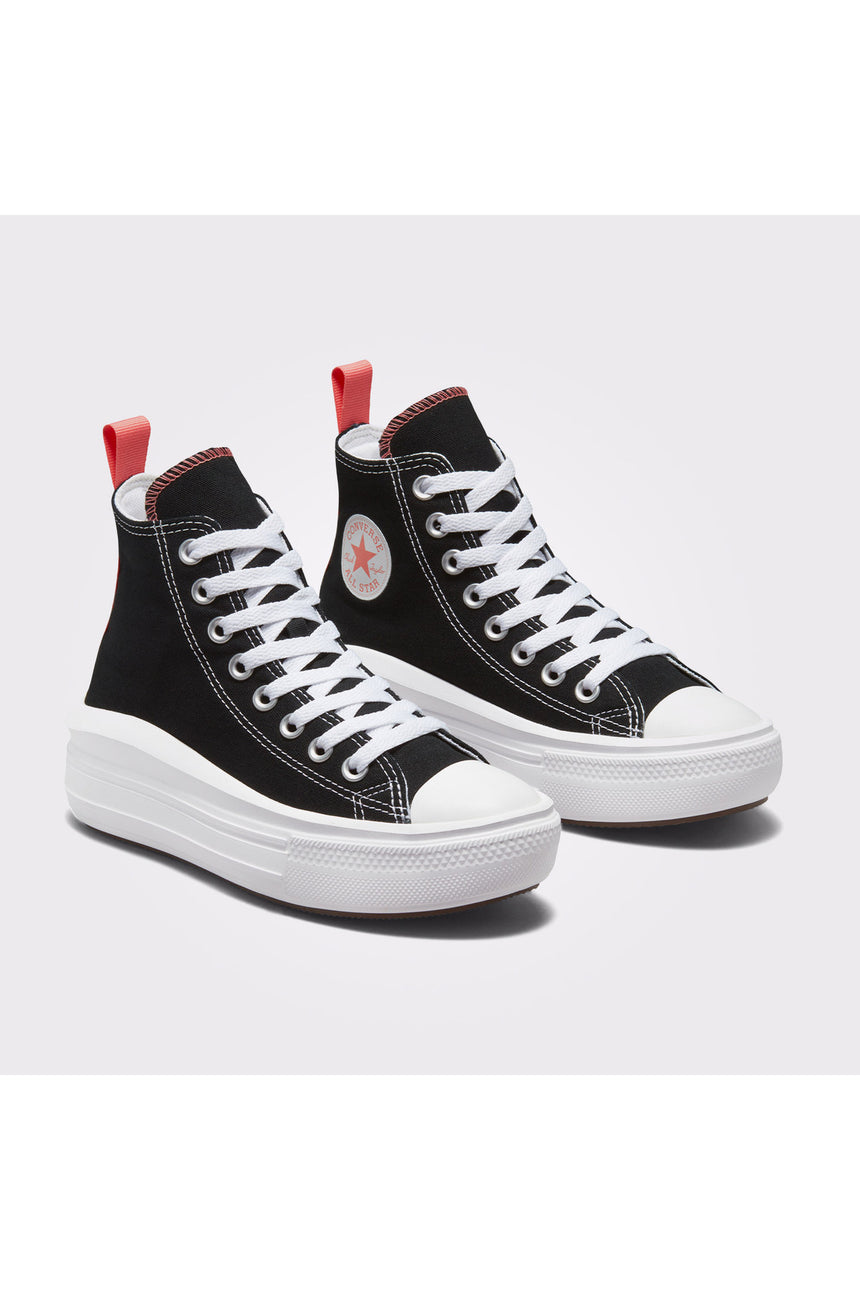 CONVERSE CHUCK TAYLOR ALL STAR MOVE PLATFORM CANVAS 271716C.001 - Siyah/Pembe
