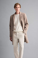 Defacto Erkek Coat/Parka Y8903Az - Gri/ Kahverengi