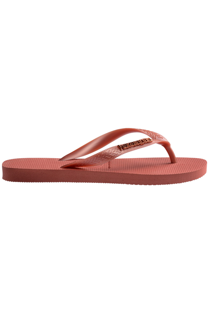 HAVAİANAS TOP LOGO METALLIC 4127244 - ALTIN