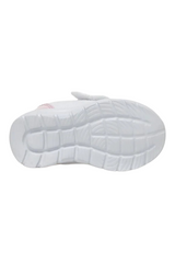 Sporline Kinetix 5P Buffy beyaz tekstil kadın sneaker ayakkabının alt taban görünümü