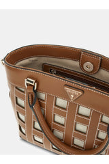 Guess Frankie Girlfriend Kadın Satchel El Çantası HWWG9736050 - Kahverengi