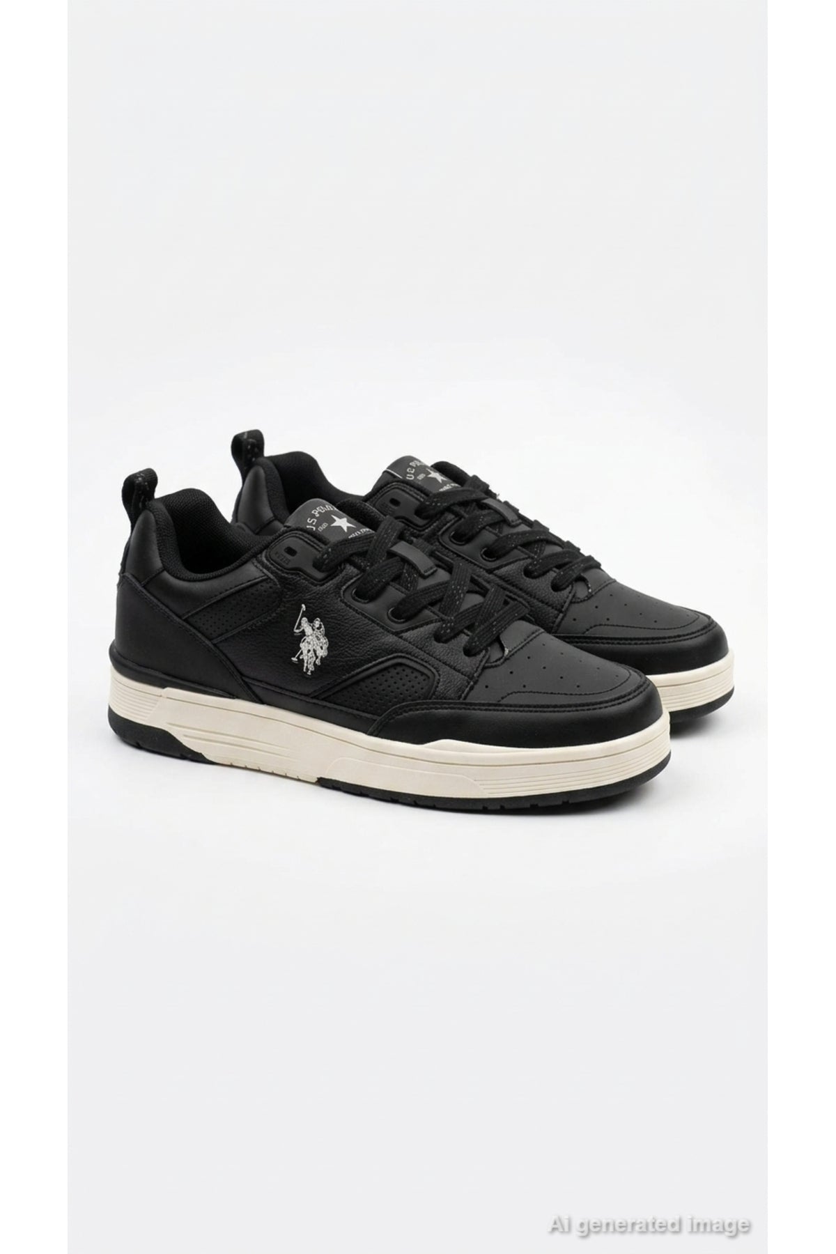 U.S. Polo Assn. Rare Erkek Sneaker - Siyah