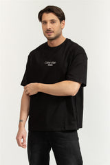 Calvin Klein Erkek SS 16S RLXD FIT CKJ GRAPHIC TEE LV04RC851G - Siyah