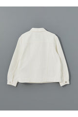 LCW KADIN S54581D8 CKT,NINA-JACKET-WHITE - Beyaz/ Kırık Beyaz