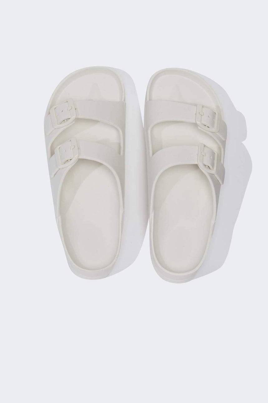 Defacto Kadın Slippers C0701Ax - Açık Kahve