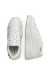 JACK&JONES JFWASPIRE CUPSOLE PU SNEAKER NOOS 12275135 - Beyaz