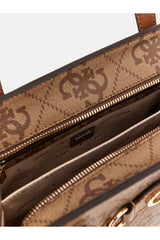 GUESS KADIN IZZY 2 COMP TOTE HWOS8654220 - Açık Bej/ Kahverengi