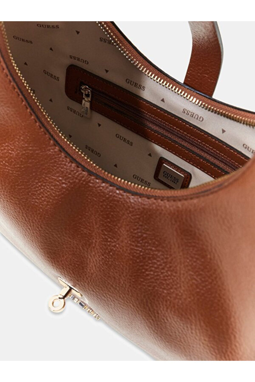 GUESS KADIN BROOKE HOBO HWBG9897020 - Kahverengi
