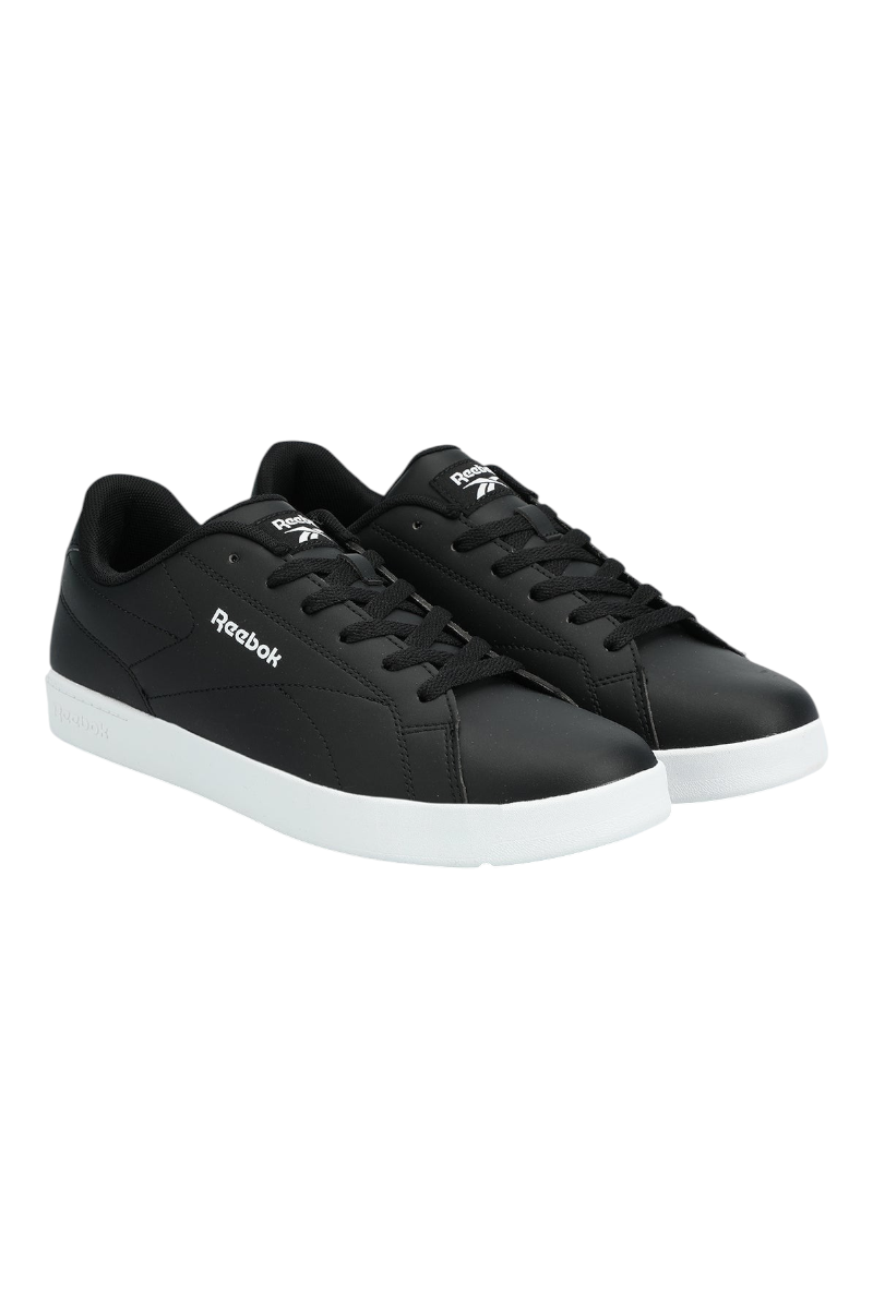 Sporline Reebok Unic Run I siyah erkek sneaker, deri ve tekstil karışımlı yüzeyi ve beyaz tabanıyla günlük kullanım.