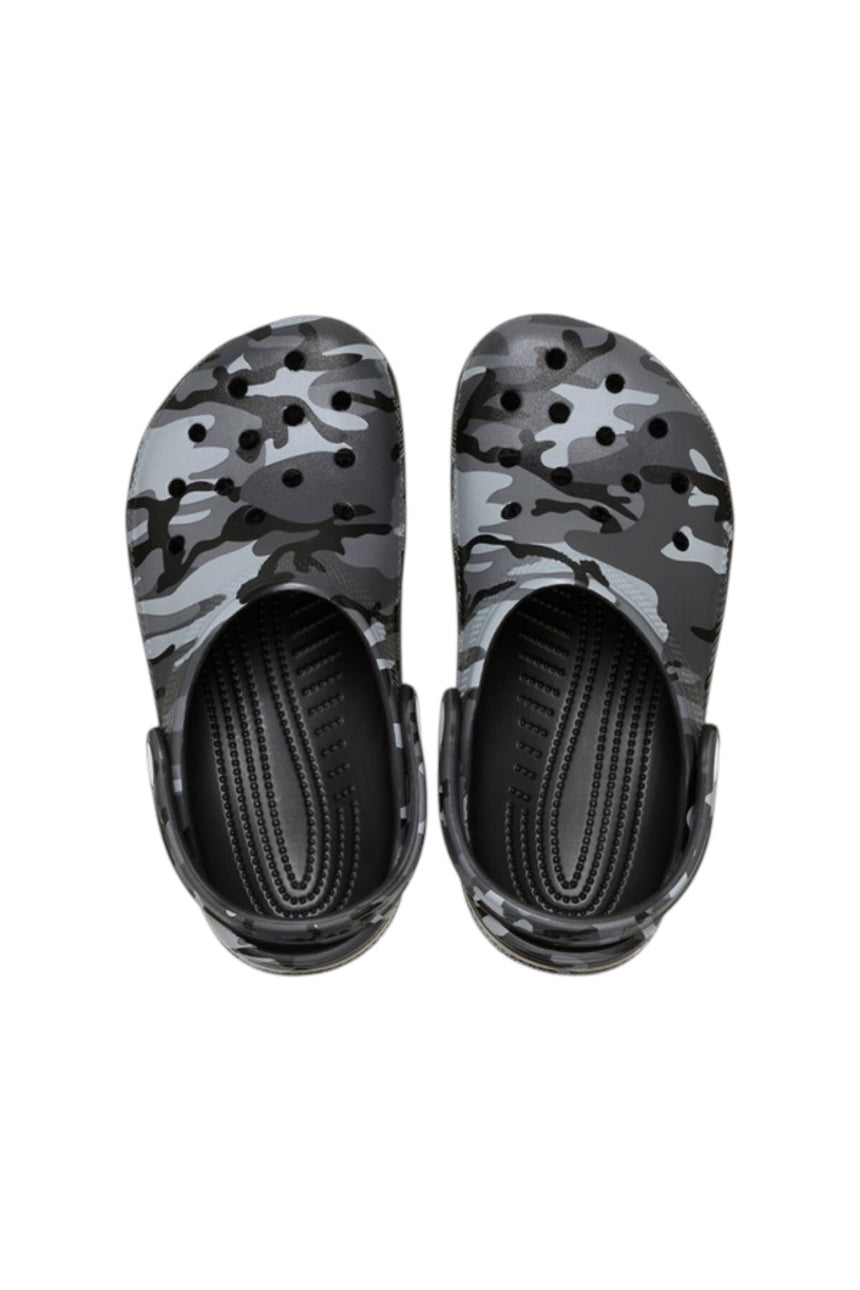 CROCS KIDS Classic Camouflage Clog K 211879 - Siyah-Yeşil