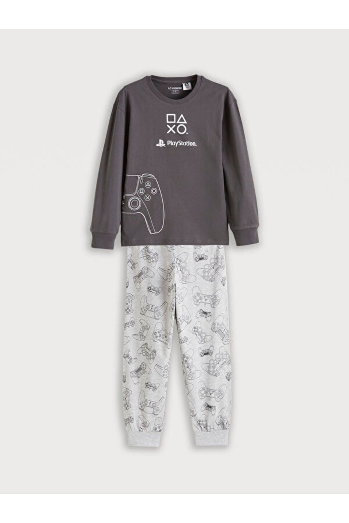 LCW ÇOCUK S6AV76B4 GPJ,L-PESA-UU - Koyu Gri
