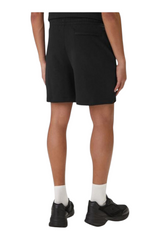 Sporline Calvin Klein siyah renkli, %100 pamuklu, regular kesim erkek şortun arkadan görünümü.