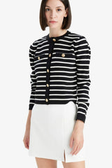 Defacto Kadın Cardigan D3307Ax - Siyah