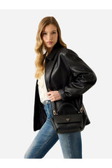 GUESS KADIN GILDA TOP HANDLE FLAP HWZG9747200 - Mavi