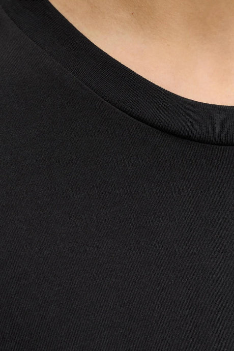 JACK&JONES JPRBLAOSCAR SS TEE FST PLS 12302519 - Siyah