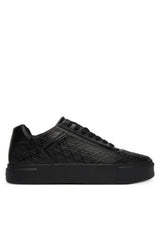 Calvin Klein Kadın BASKET CUPS LACE UP AOP LTH HW0HW02982 - Siyah