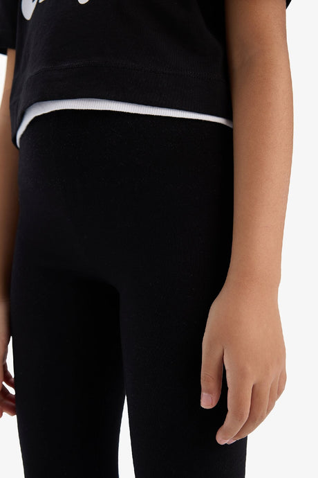 Defacto Çocuk Knitted Bottom B5654A8 - Siyah