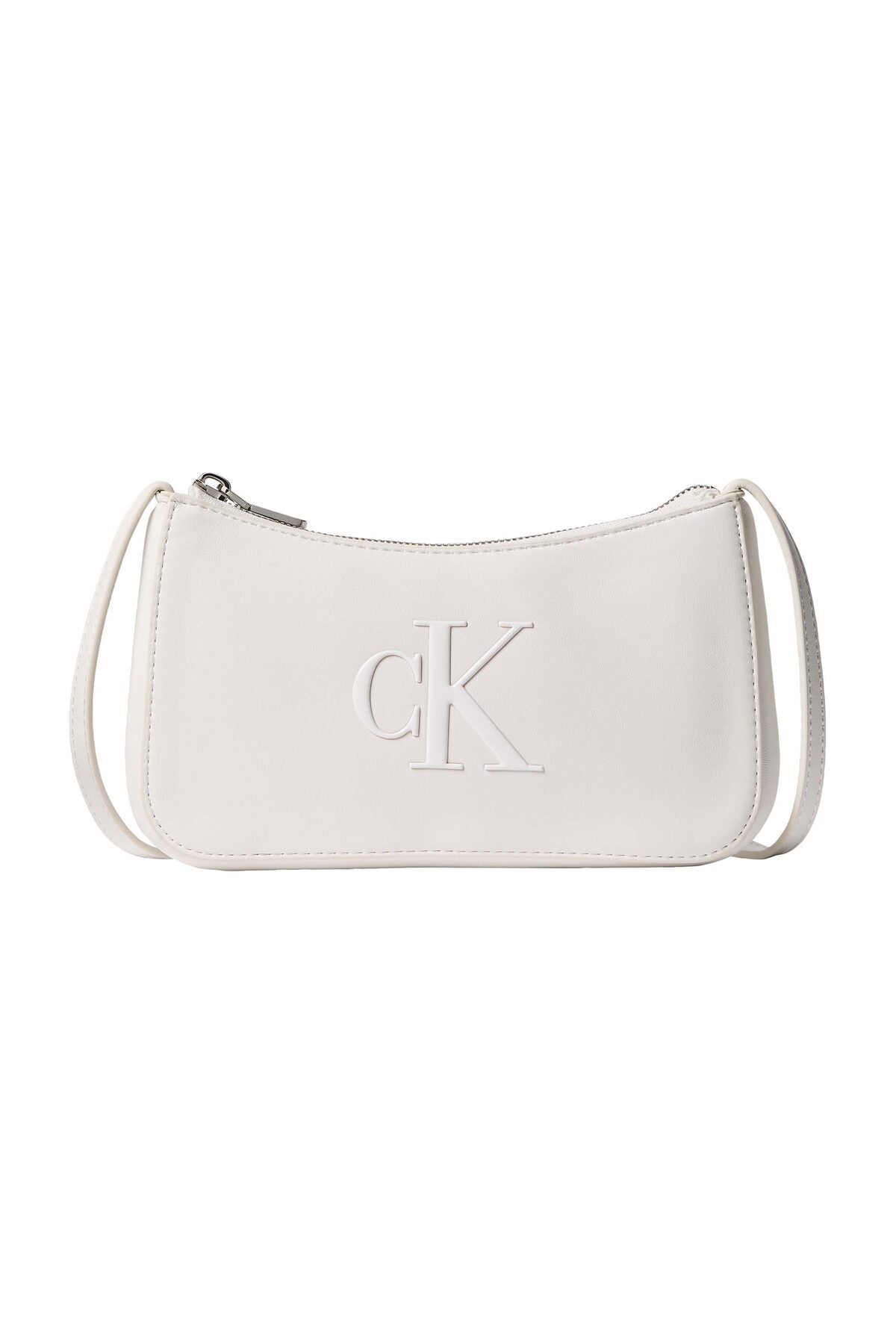 Calvin Klein Bold CK Mini Bag Kadın El Çantası LV04F1125G - Beyaz