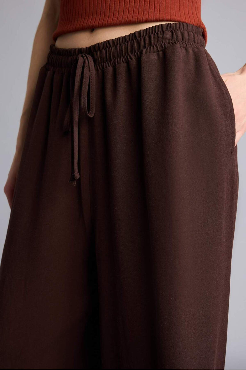 Defacto KADIN Woven Bottom E0127AX - Kahverengi