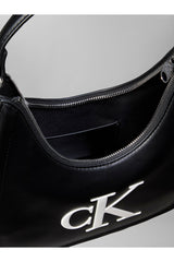 Calvin Klein Kadın BOLD CK SMALL CRESCENT BAG LV04F3561G - Siyah