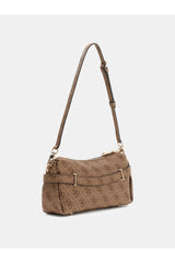 GUESS KADIN YESBA MINI TOP ZIP HWSG7833720 - Açık Bej/ Kahverengi