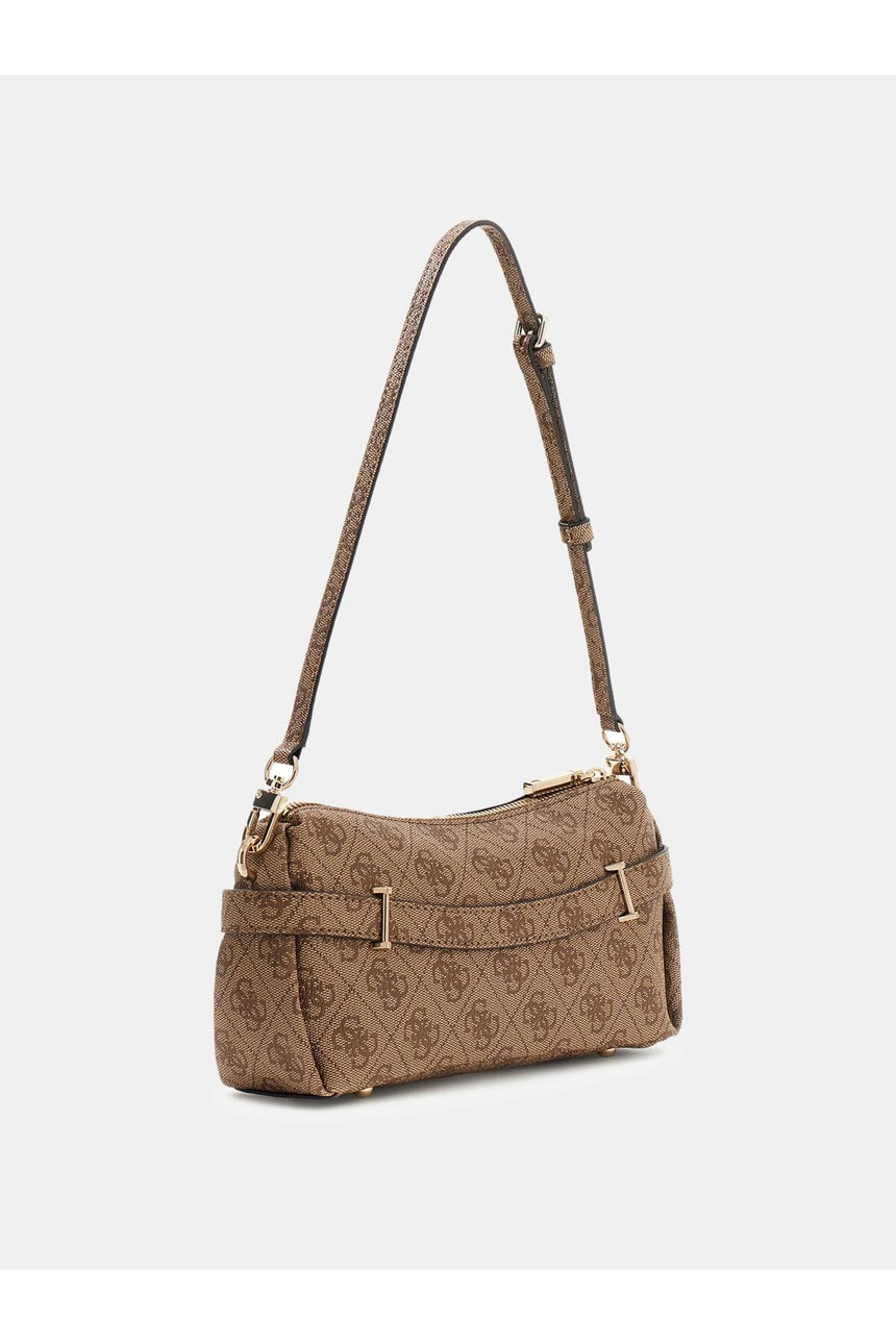 GUESS KADIN YESBA MINI TOP ZIP HWSG7833720 - Açık Bej/ Kahverengi