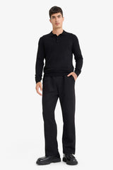 Defacto Erkek Pullover D0454Ax - Siyah